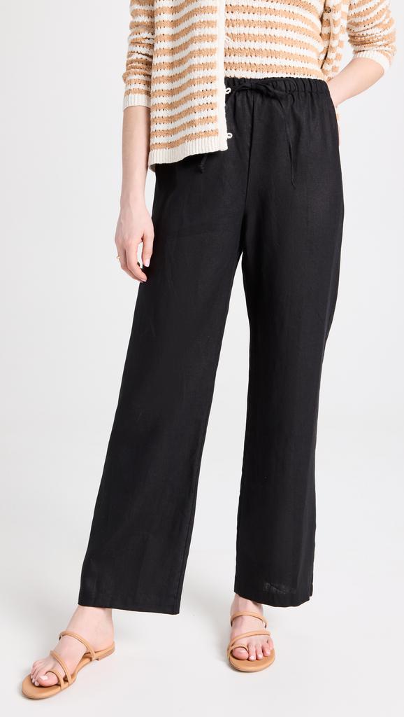Reformation Olina Mid-Rise Linen Pants