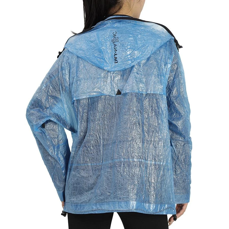 Moncler Moncler Ladies Day-namic Landry Crinkled Jacket - Bright Blue, Brand Size 1 (Small) 3