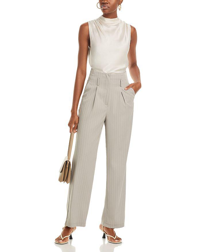 Vero Moda Wendy Pleated High Rise Straight Pants