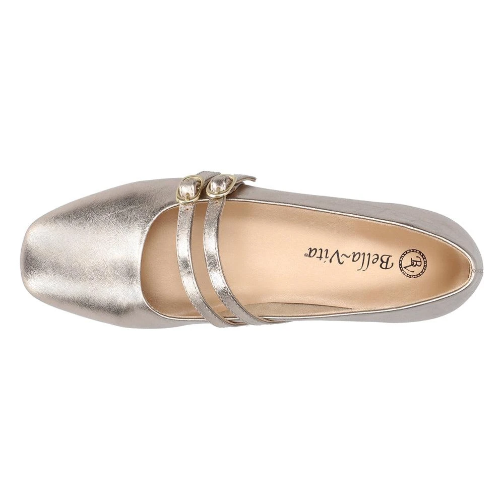 Bella Vita Davenport Metallic Mary Jane Flats 4