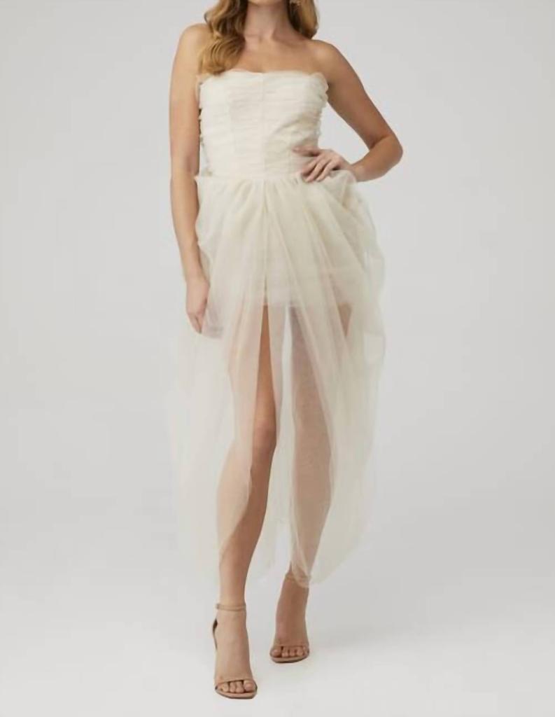 LaMarque Lamarque - Pixie Corset Tulle Dress