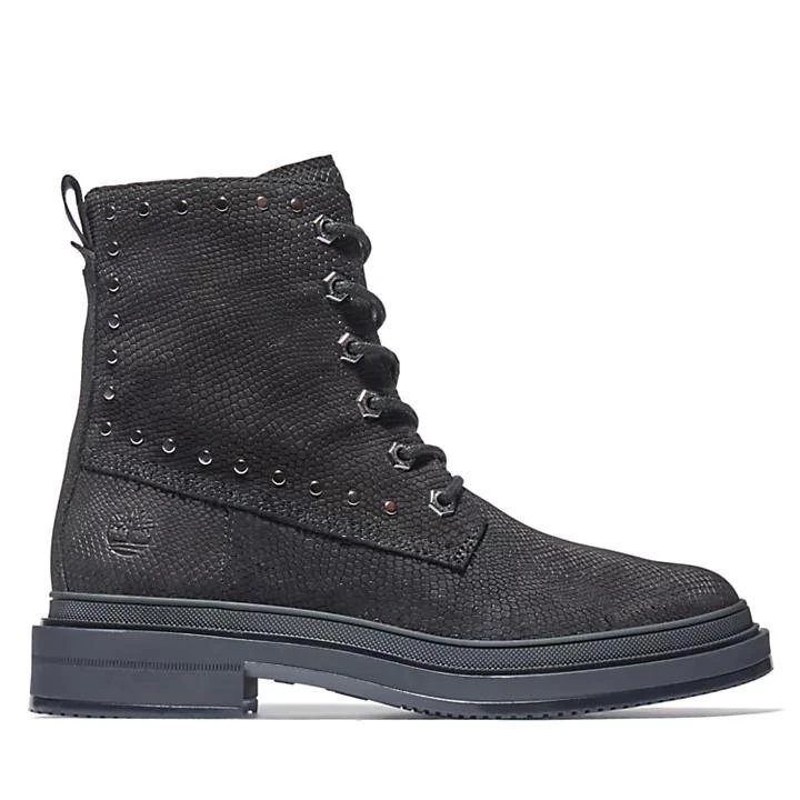Timberland Lisbon Lane 6 Inch Boot for Women in Black Lizard Print 1