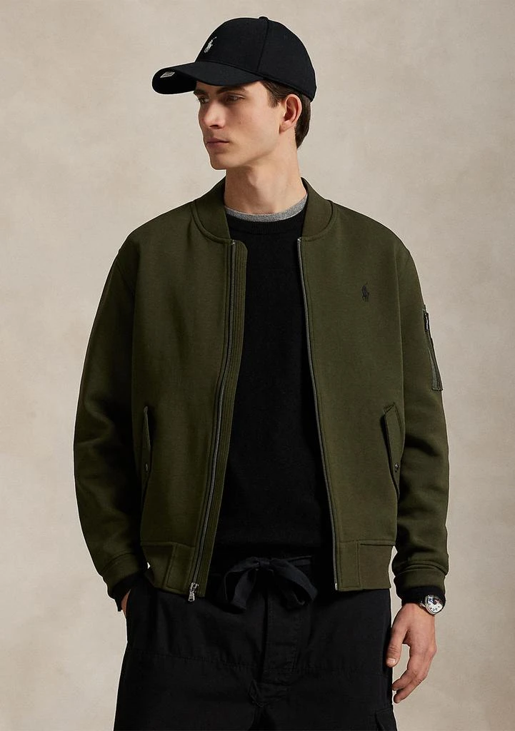Ralph Lauren Double-Knit Bomber Jacket 1
