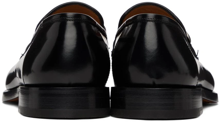 Salvatore Ferragamo Black Gancini Loafers 2