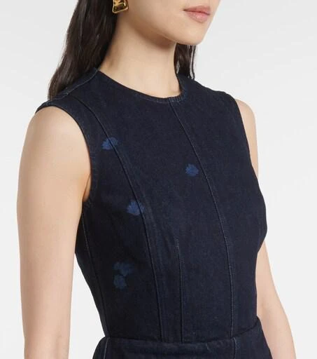 erdem denim dress We are loving the @erdem denim dress for a go-to trans-seasonal dress to  wear anywhere