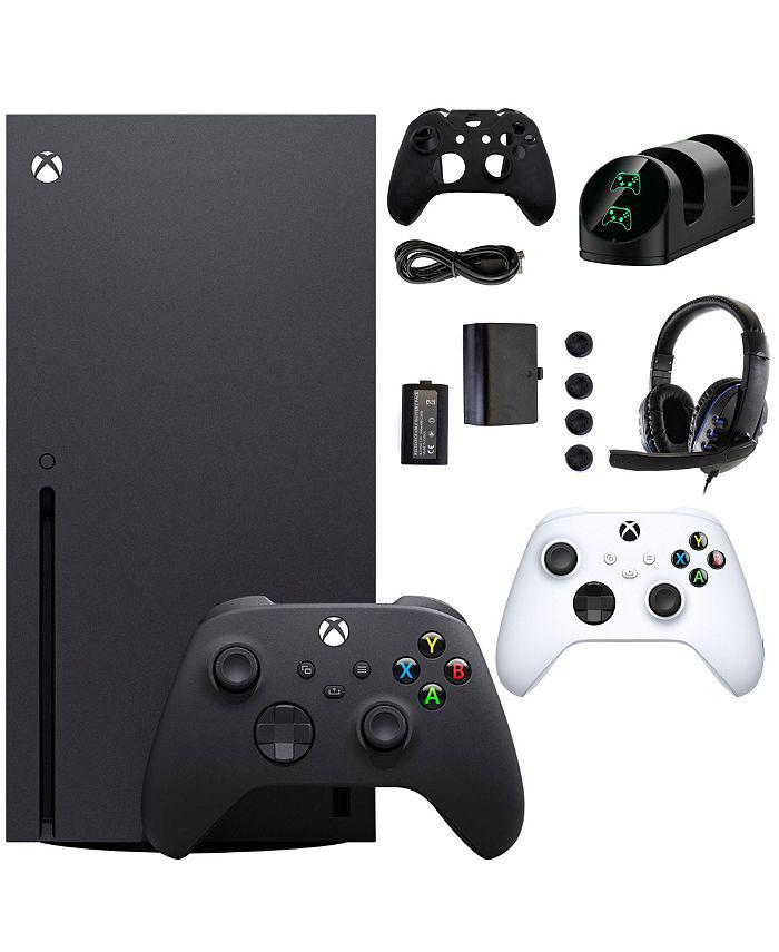 Microsoft Xbox Series X 1TB Console with Extra White Controller and Accessories Kit