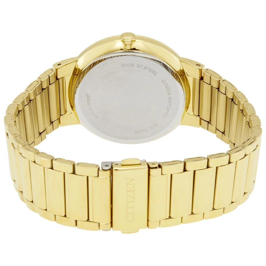 Citizen Quartz Black Dial Yellow Gold-tone Men's Watch BI5012-53E 3