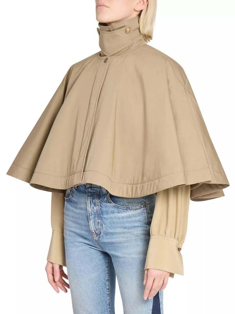 Chloé Cape Tie-Neck Coat 4