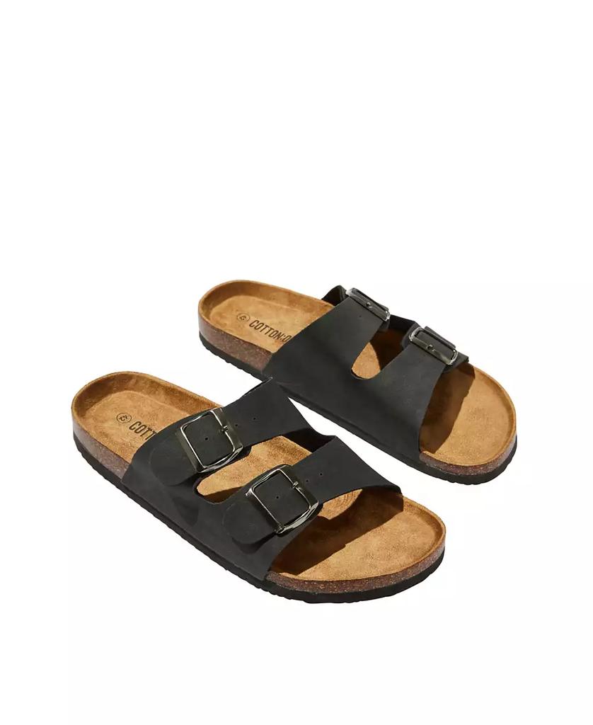 Cotton On Men's Double Buckle Sandal