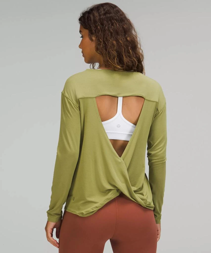 lululemon Modal-Blend Open-Back Long Sleeve Shirt 3