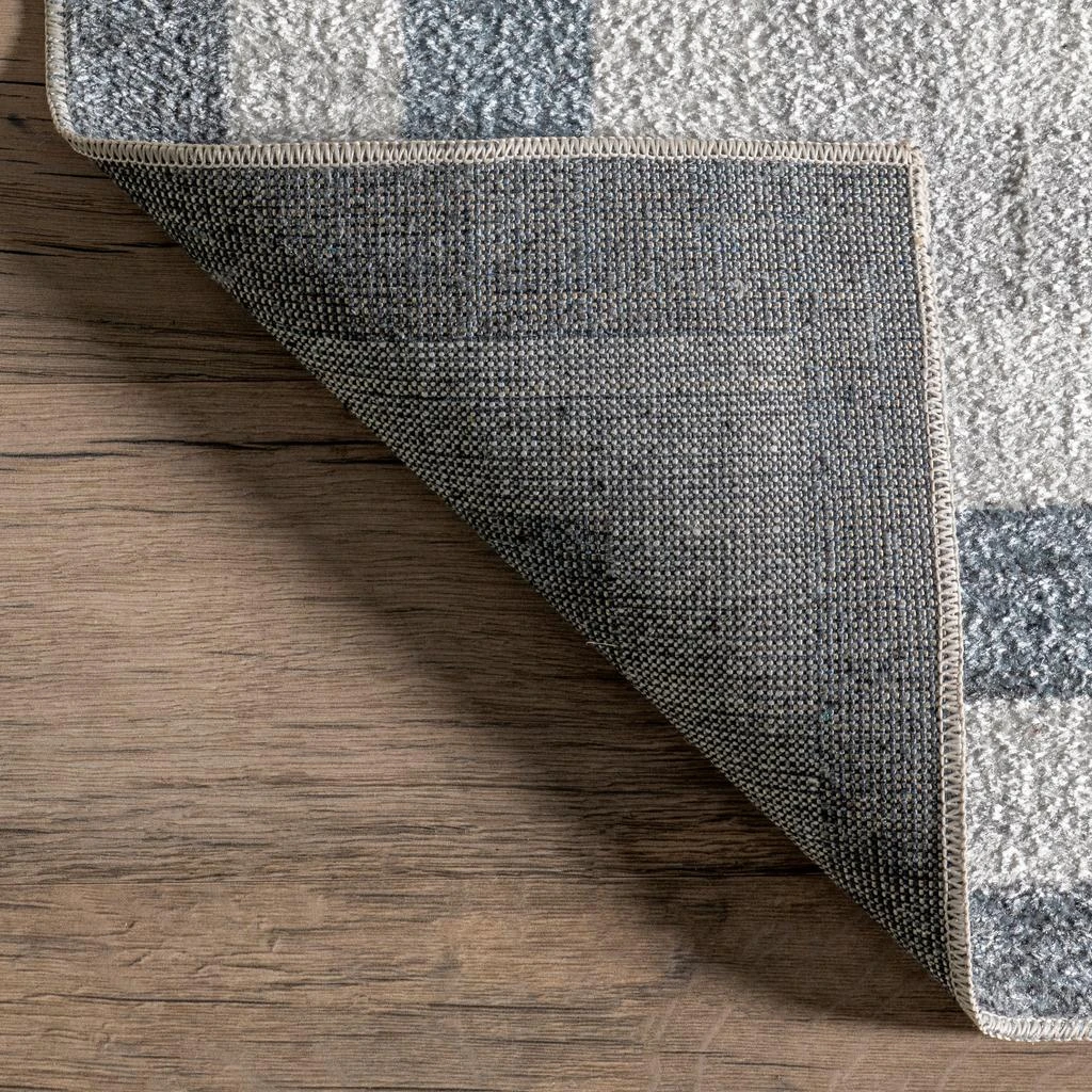 nuLOOM Aliénor Striped Machine Washable Area Rug 3