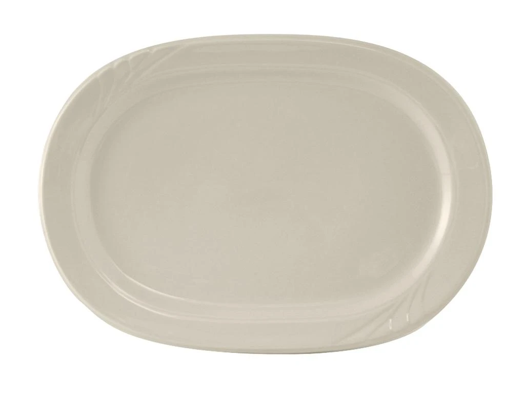 Tuxton Monterey Platter 13-7/8"x9-3/4", 12 Pieces