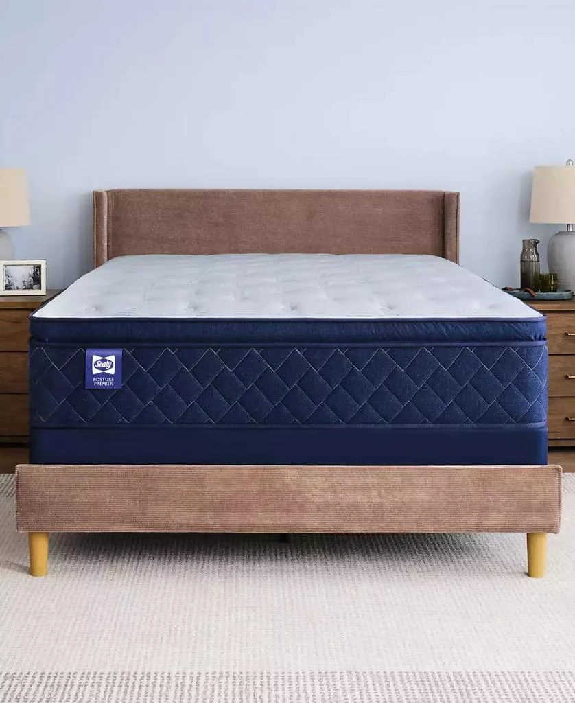 Sealy Posturepedic Chase Point II 14" Soft Euro Pillowtop Mattress Set - 1