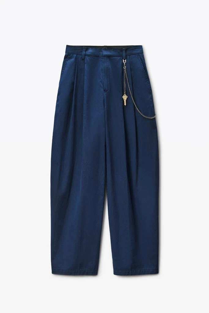 Alexander Wang Blue Cotton-Blend Balloon-Leg Pants 2