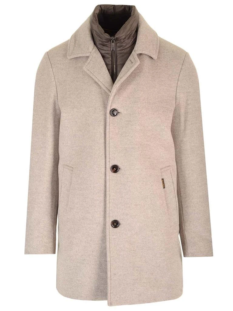 Moorer Single-breasted Coat Monferrato 1