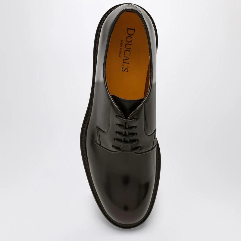DOUCAL'S Low brown leather lace-up 3
