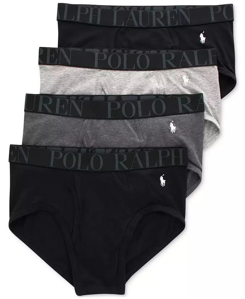 Ralph Lauren Men's 4-Pack Classic Stretch Briefs 1