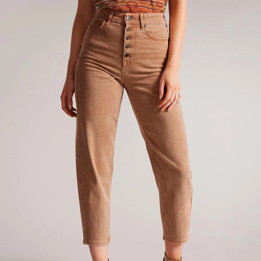 Ted Baker London Ted Baker Raegen High-Rise Slim-Leg Denim Jeans 1