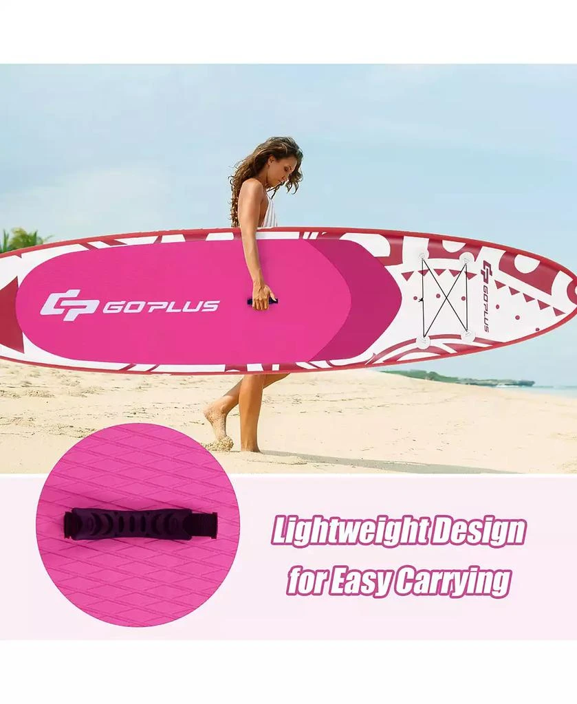Costway 10.5  Inflatable Stand Up Paddle Board SUP Surfboard 8