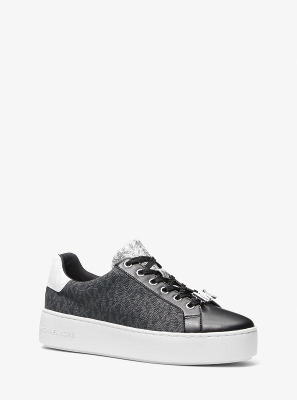 michael_kors Poppy Color-Block Logo Sneaker