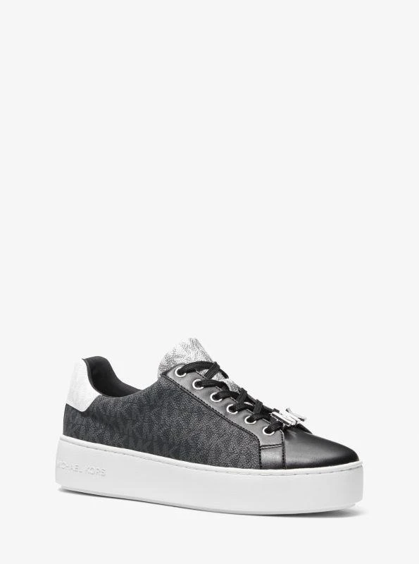 michael_kors Poppy Color-Block Logo Sneaker 1