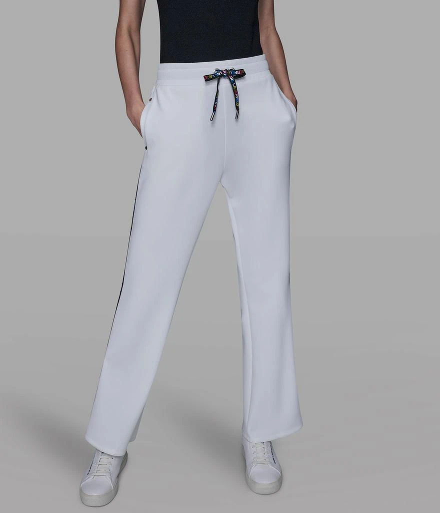 Karl Lagerfeld Paris MULTI-COLOR LOGO TAPE TRACK PANT from Karl Lagerfeld Paris