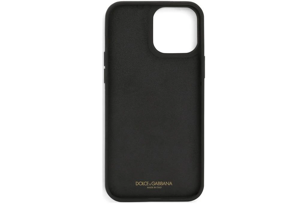 Dolce & Gabbana Leopard-print polished calfskin iPhone 14 Pro Max cover 2