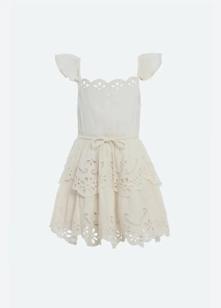Sea Sea - Girl's Lula Embroidery Tank Dress