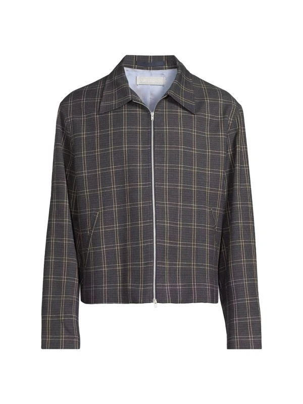 Our Legacy Plaid Zip-Front Jacket 5