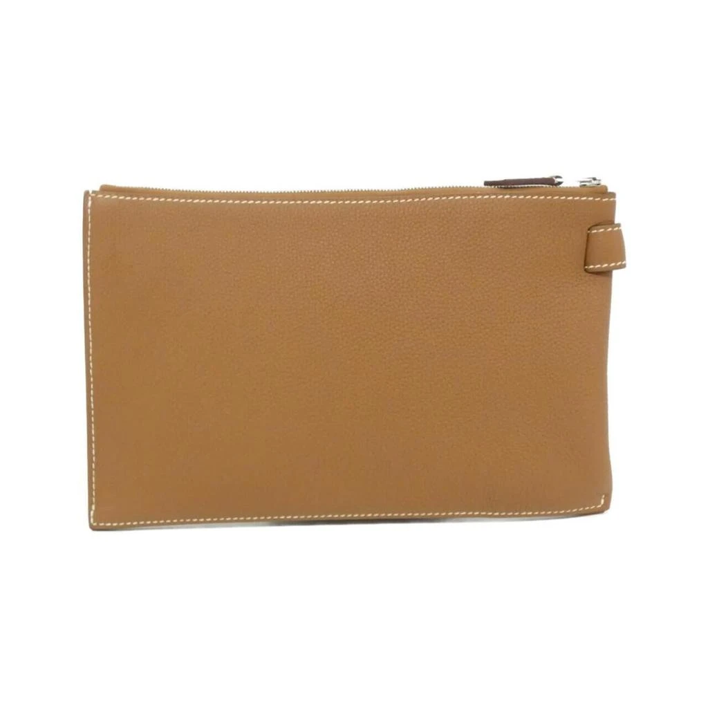 Hermes Togo Leather Clutch Bag (Pre-Owned) 2
