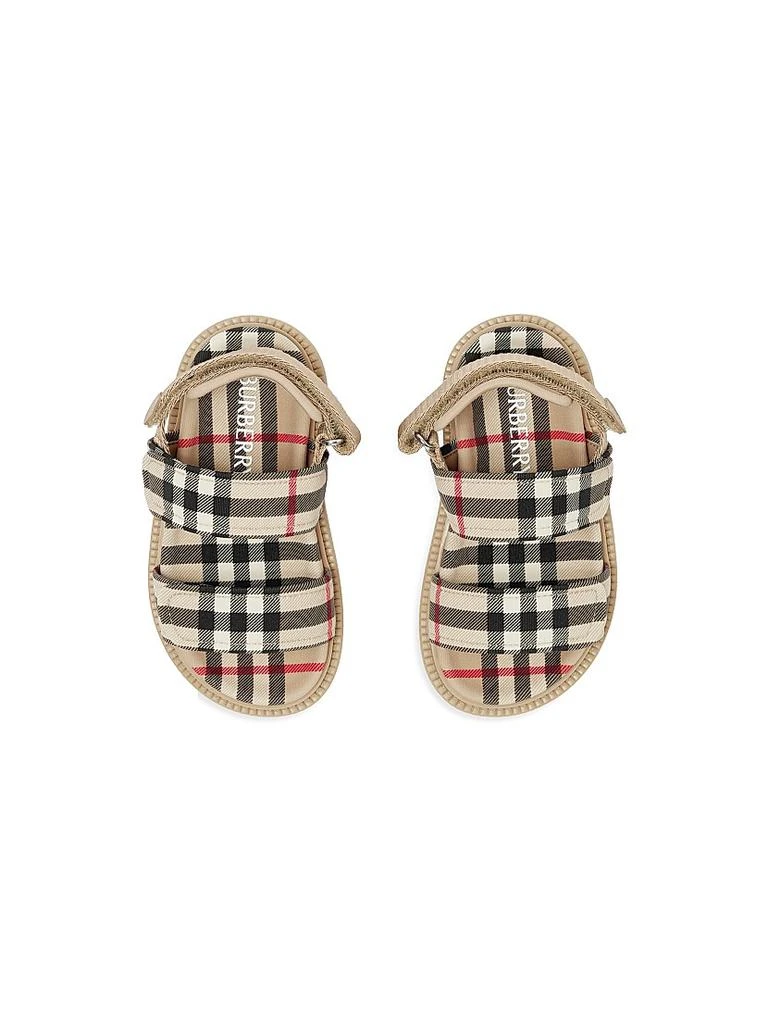 Burberry Little Kid's Check Sandals 4