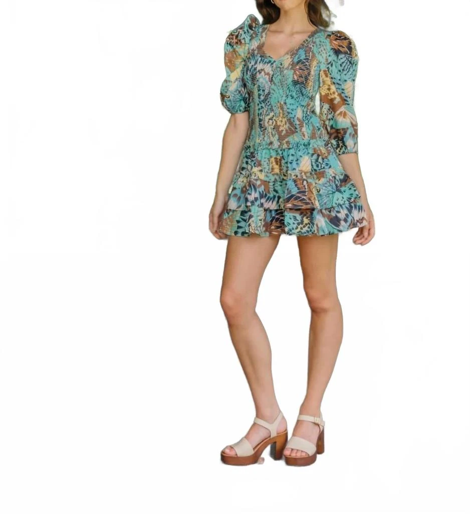 Shop Audrey Long Sleeve Mini Dress In Born To Fly Print on Sale at  BeyondStyle  Get 39% Off Audrey Long Sleeve Mini Dress In Born To Fly  Print with Limited-Time Flash