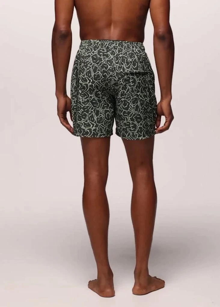 Prana Mens prAna La Jolla Lined Swim Short - Shadow Feelings 3