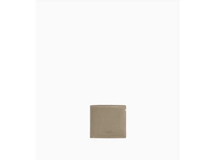 le tanneur Porte cartes horizontal moyen modele avec poche billets Martin en cuir lisse 1
