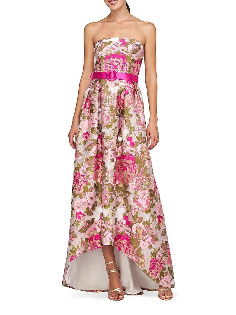 slim fit dress slacks Strapless Sequin Lace Up Back Column Dress with Sweep Train Missy / 4 / Champagne