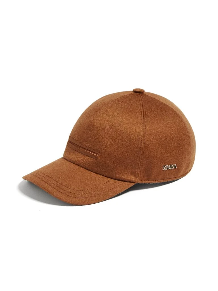 Zegna Zegna Logo Detailed Baseball Cap 1