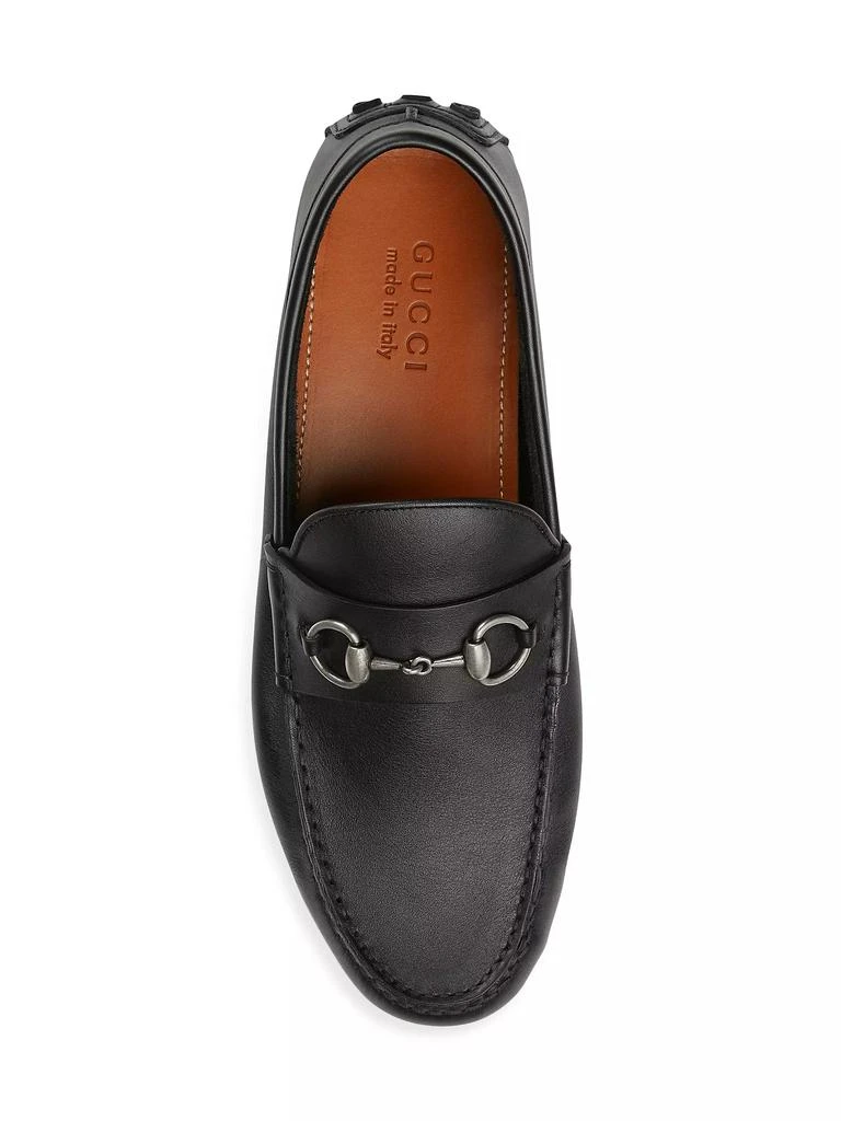 Gucci Byorn Leather Driving Loafers 5