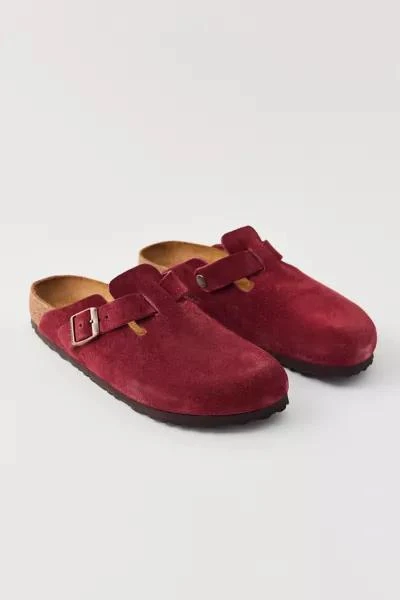 Birkenstock Birkenstock Women's Boston Suede Clog 5