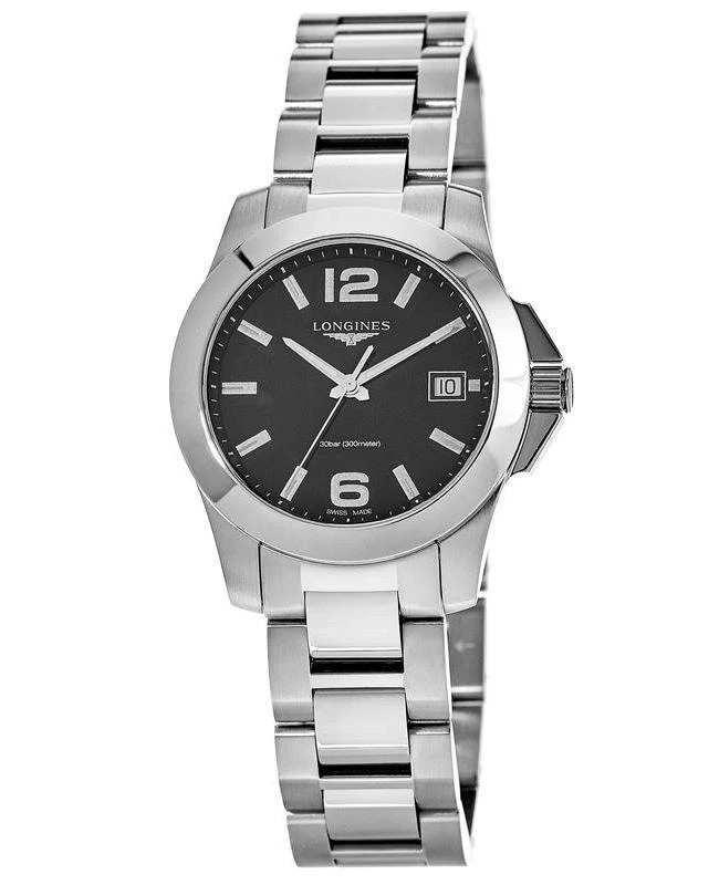 Longines Longines Conquest Black Dial Women's Watch L3.377.4.58.6 1