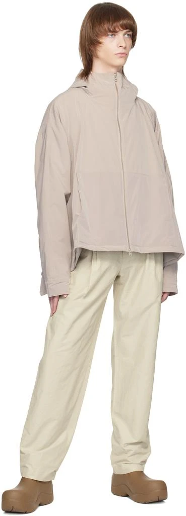 HGBB STUDIO Beige Seal Trousers 4