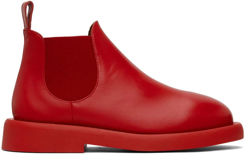 Marsèll Red Gomme Gommello Chelsea Boots 1