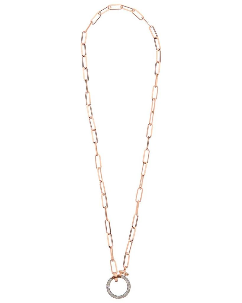 Meshmerise 18K Over Silver 0.20 ct. tw. Diamond Necklace 2