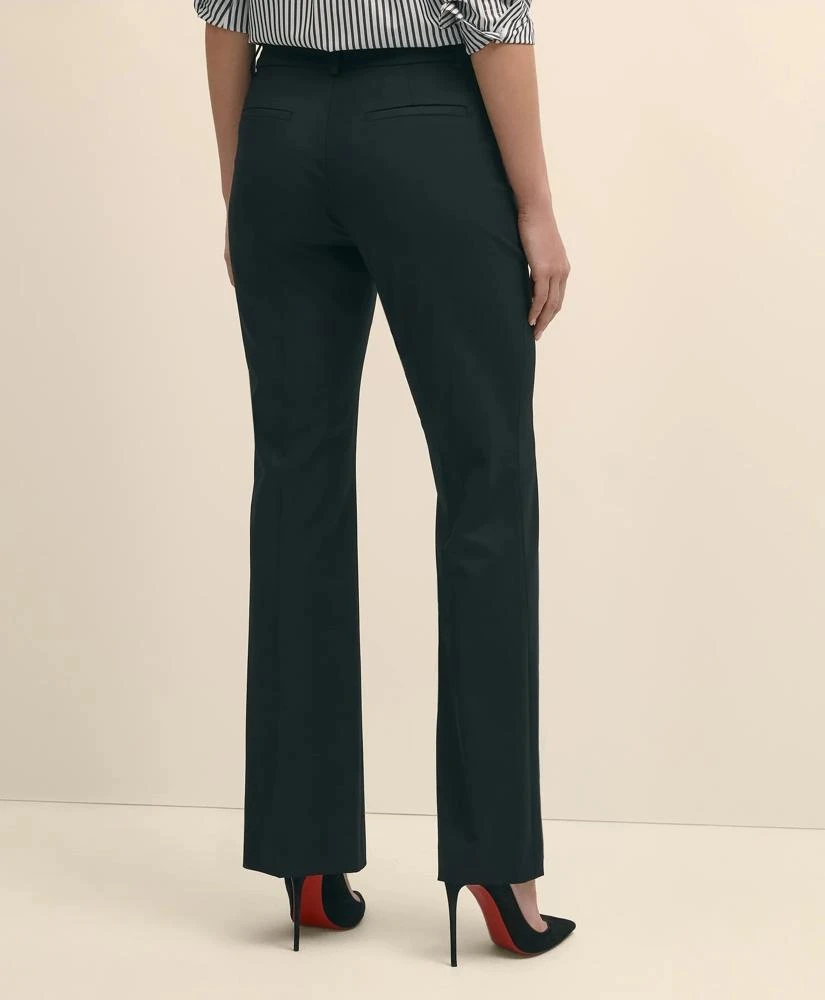 Brooks Brothers The Essentials Brooks Brothers Stretch Wool Flare Leg Trousers 4