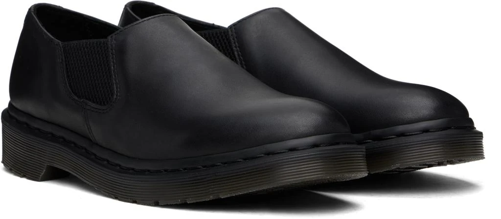 Dr. Martens Black Louis Analine Leather Slip-on Loafers 4