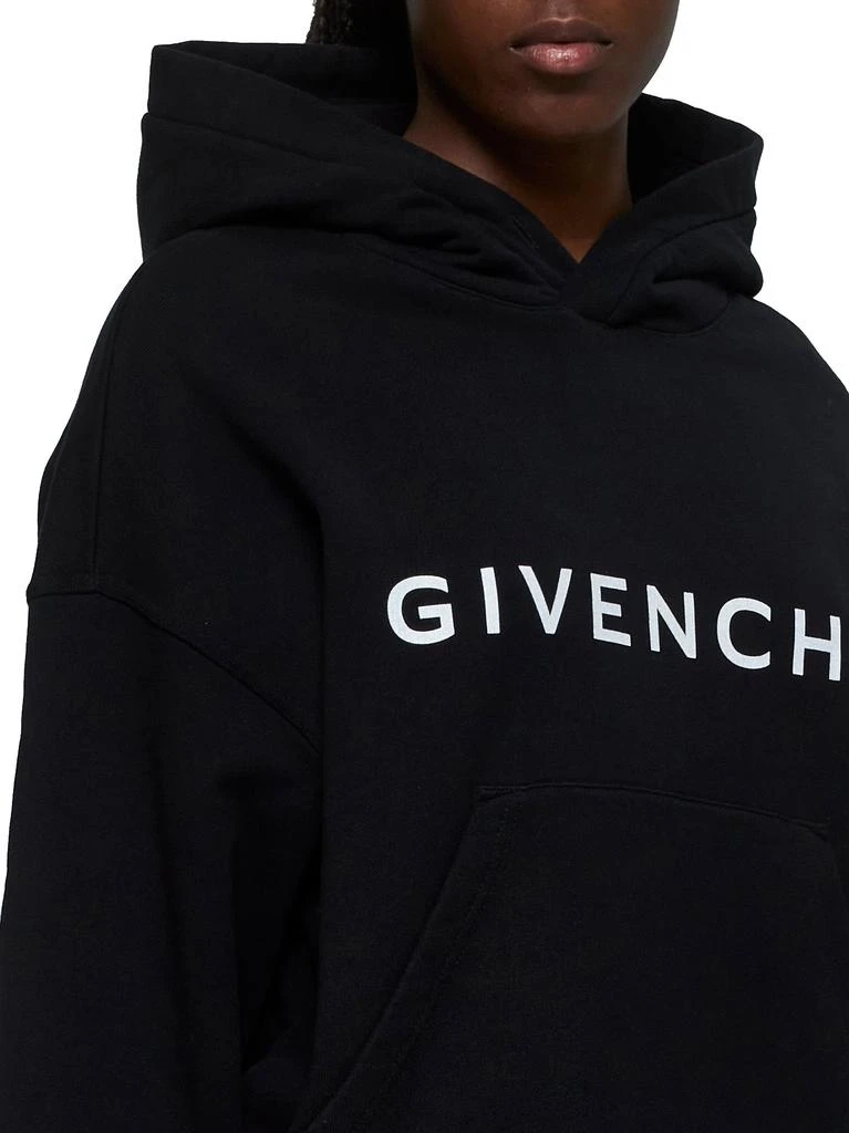 Givenchy GIVENCHY | Black GIVENCHY Archetype hoodie | Women | S 4