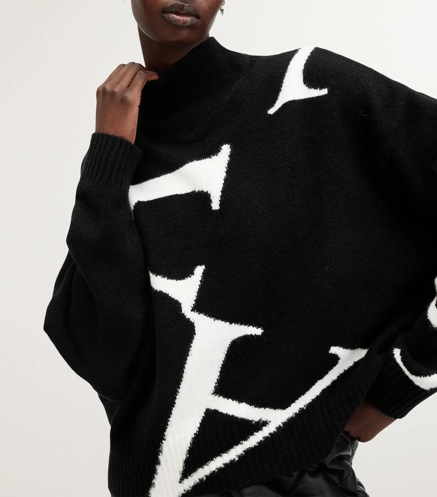 ALL SAINTS Wool-Blend A Star Sweater 7