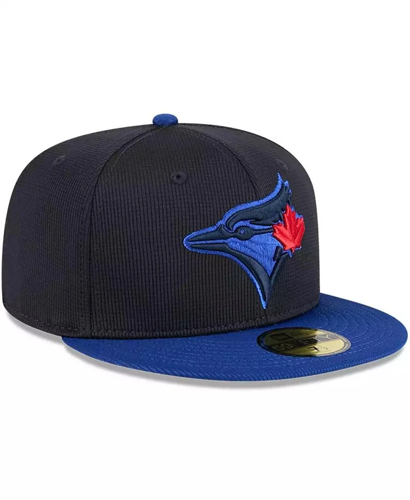 New Era Men's Navy/Royal Toronto Blue Jays City Connect Batting Practice 59FIFTY Fitted Hat 3