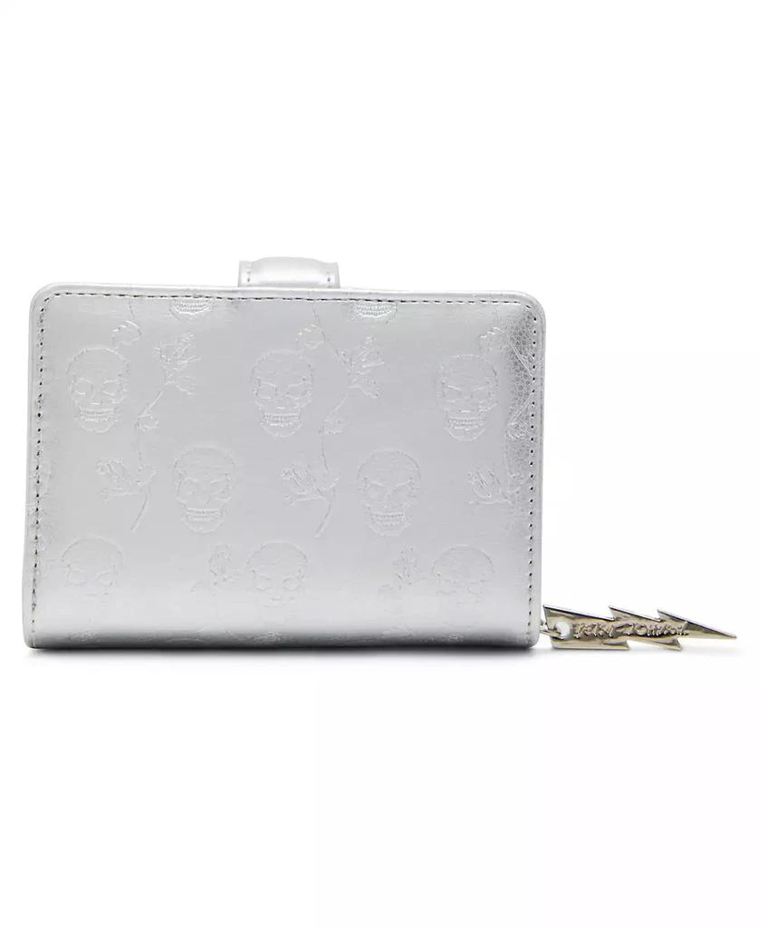 Betsey Johnson Skulls Roses Wallet 2