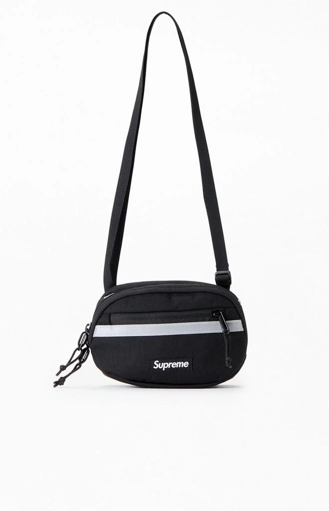 Supreme Black Mini Side Bag 1