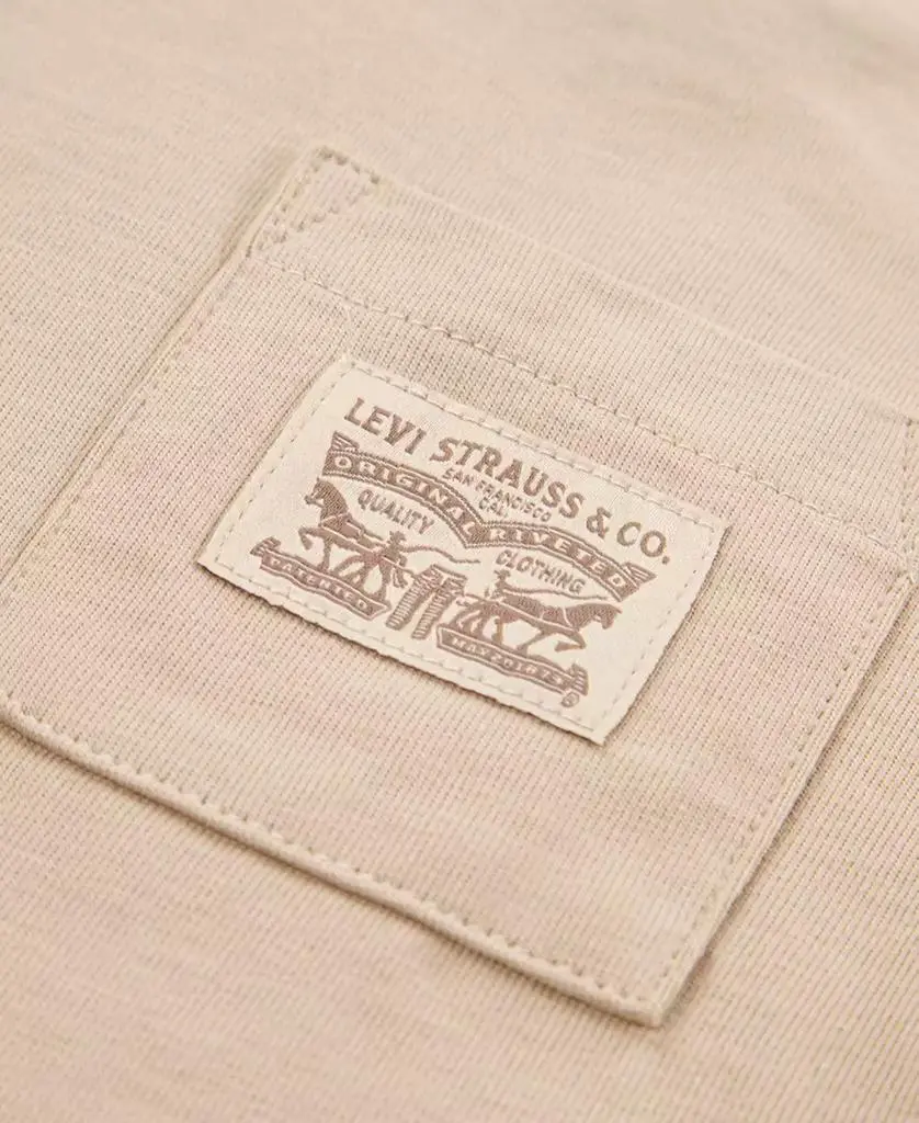 Levi's Big Boys Curved Hem Patch Pocket T-Shirt 3